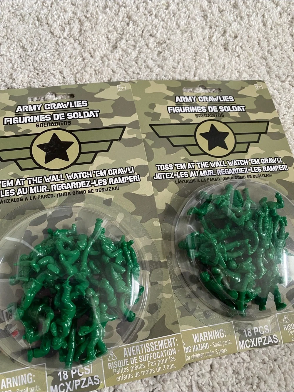 Army Crawlies Green Toy Soldier Party Decorations 36 Pieces Total Pack of 2